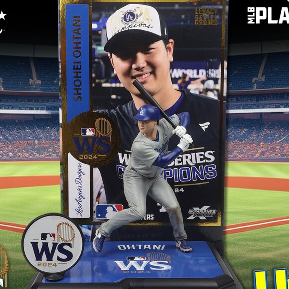 New Wondercon 2025 Shohei Ohtani MLB Mcfarlane Dodgers World Series 7’’ Figure - Picture 1 of 11